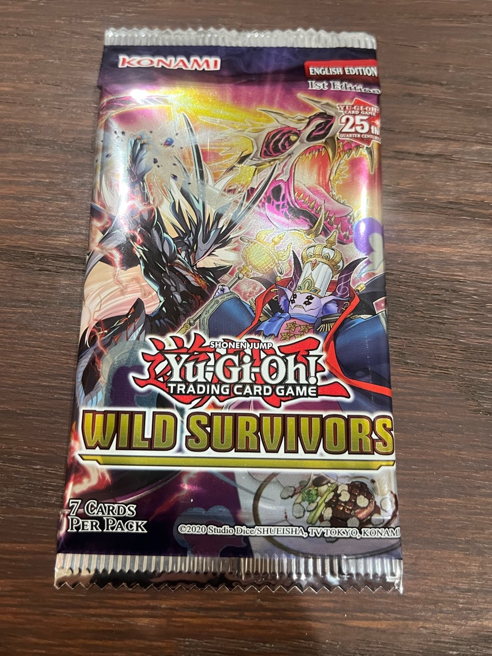 Yu-Gi-Oh! Wild Survivors Trading Card Game Booster Pack - - Multicolor